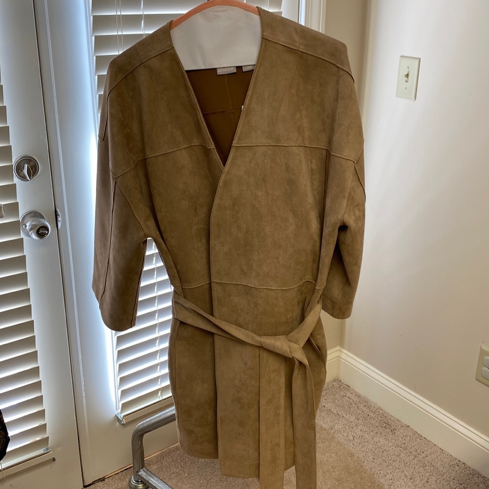 NWT Chico’s Biscotti Kimono Coat